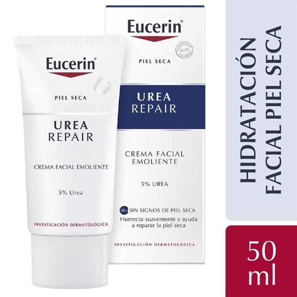 Eucerin Crema Facial x 50ml Piel Seca Cr. Facial 5% Urea #1
