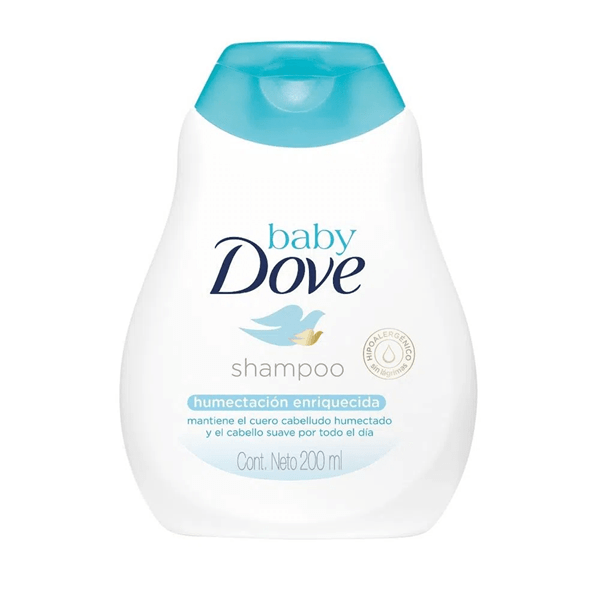 Dove Baby Shampoo Hidratacion Enriquecida 200 ml, Dove Shampoo y