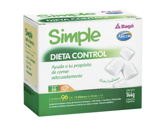 Simple Dieta Control X96 Unidades