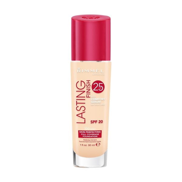 Base de Maquillaje Rimmel Lasting Finish Spf 20 x 30 ml 100 Ivory #1