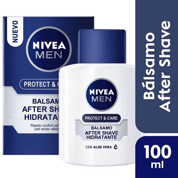 Nivea Bálsamo After Shave  men Protect & Care Para Todo Tipo de Piel 100 ml