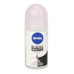 Desodorante Antitranspirante Nivea Femenino Invisible Black&White Roll On x 50 ml #1