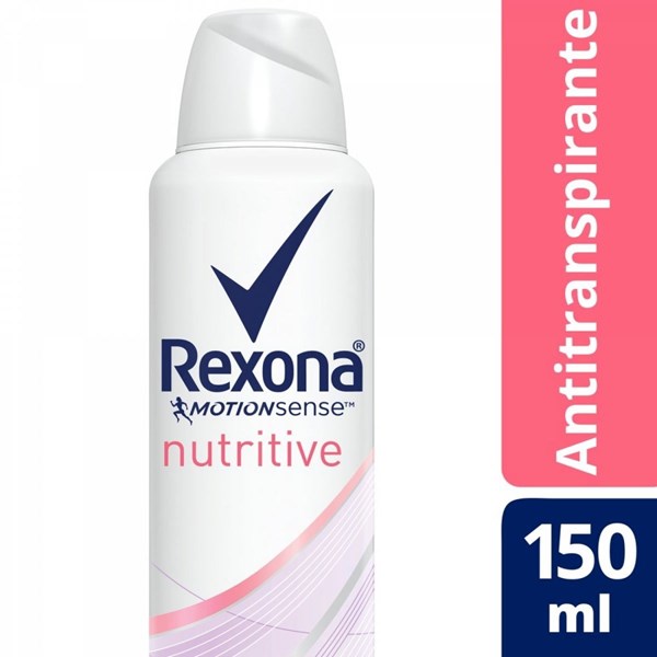 Desodorante Antitranspirante Rexona Nutritive Mujer en Aerosol x 150 ml #1