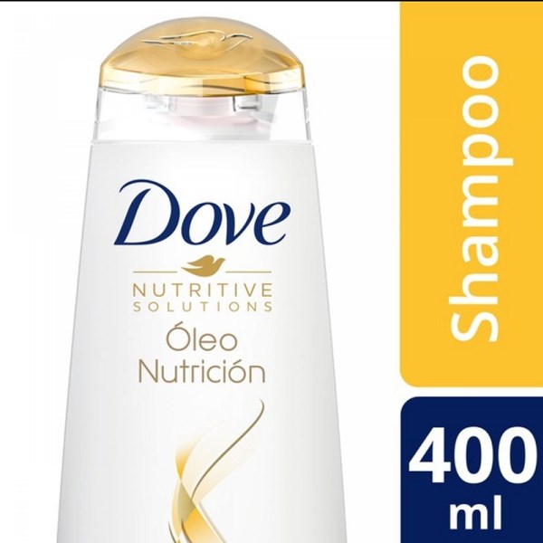 Dove Shampoo x 400ml Óleo Nutrición #1