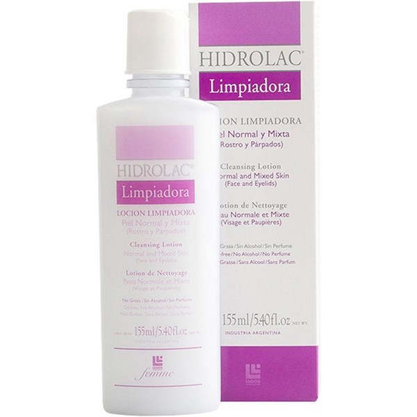 Hidrolac Locion Limpiadora Desmaquillante 155 ml Lagos #1