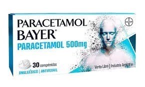 Paracetamol Bayer 500 Mg X 30 Comprimidos