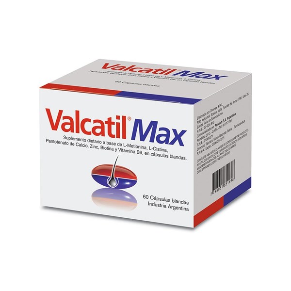 Valcatil Max X 60 Capsulas Blandas