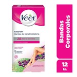 Bandas Depilatorias Veet Corporal X 6 Unidades #1