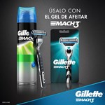 Gillette Maquina 3 mach Negra Recargable #5