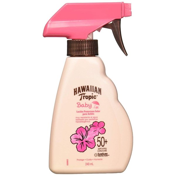 Hawaiian Tropic Protector Solar Baby C/Rociador Factor 50 240 ml