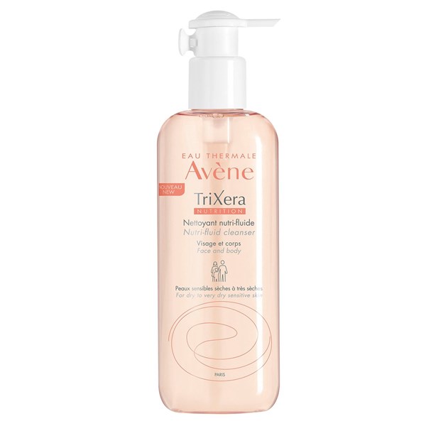 Avene Trixera Gel Limpieza Nutrifluido 400 ml #1