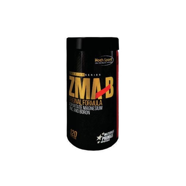 ZMA Potenciador de Testoterona - Vitamina B6, Magnesio, Zinc, Boro, Aumenta Testo 120 Caps #1