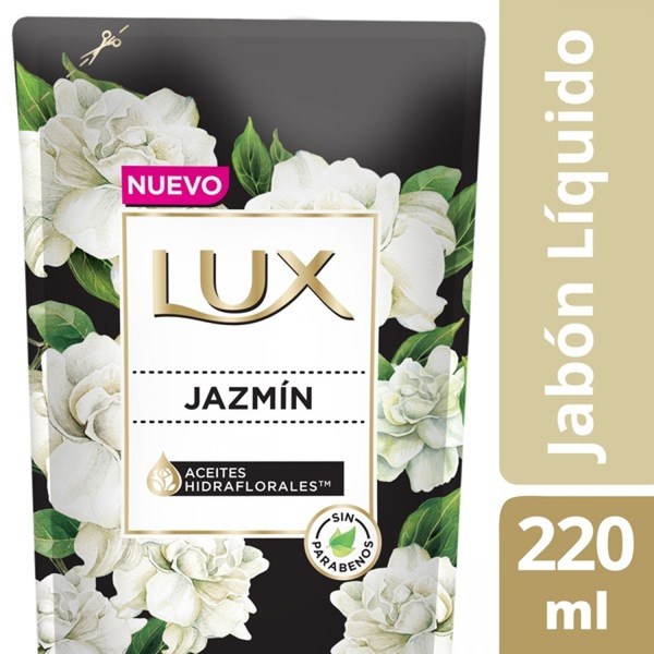Lux Jabón Líquido Jazmín Repuesto 220 ml #1