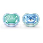 Chupetes Ultra Air Unicornio Avent 6-18 Meses  #1