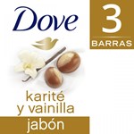 Dove Jabón Karite Y Vainilla 90 gr x 3u #1
