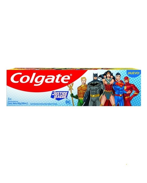 Colgate Crema Dental Infantil League Justice Fresa 90g #1