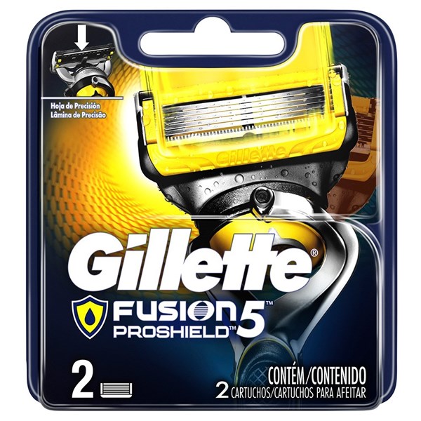 Gillette Cartuchos Fusion Proshield 2 Unidades alt