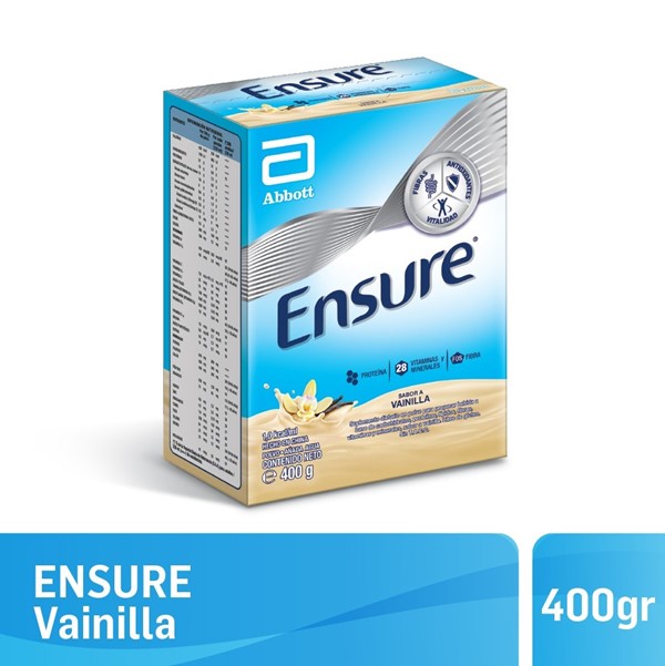 Ensure Suplemento en Polvo Sabor Vainilla 400 gr