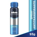 Gillette Antitranspirante Aerosol Cool Wave 93 gr #1