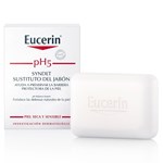 Barra Limpiadora Eucerin Syndet Ph5 Para Piel Seca Y Sensible x 100 gr #1