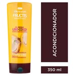 Fructis Acondicionador Liso Coco 350 ml #1