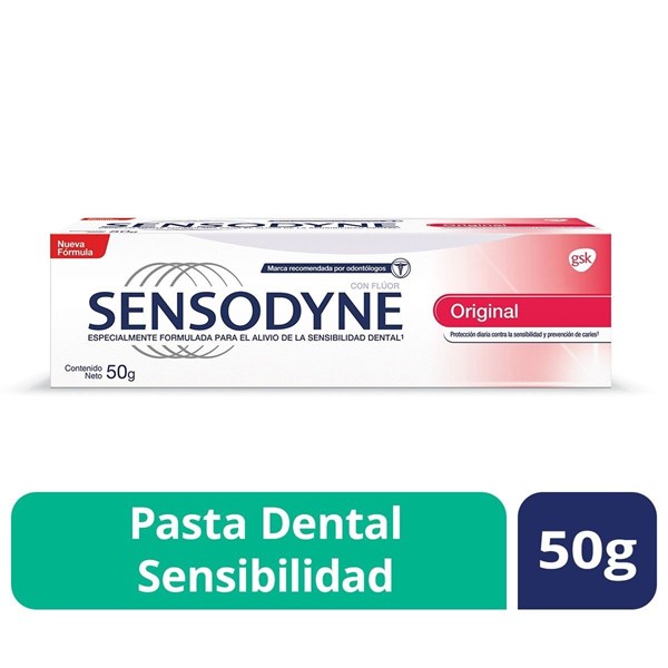 Sensodyne Crema Dental Original Para Dientes Sensibles 50 gr #1