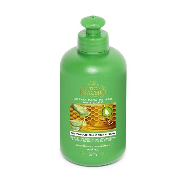 Crema Para Peinar Tio Nacho Anti Daño Reparación Profunda x 200 ml #1