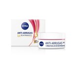 Crema Facial Nivea Revitalizante  antiarrugas Con Aceite de Argán 45+ x 50 ml #1
