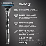 Gillette Maquina 3 mach Negra Recargable #3