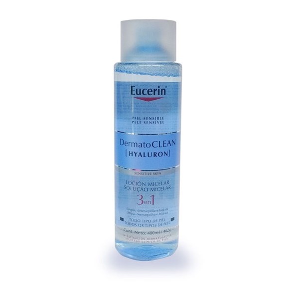 Locion Micelar Eucerin Dermatoclean Hyaluron 3en1 x 400 ml #1