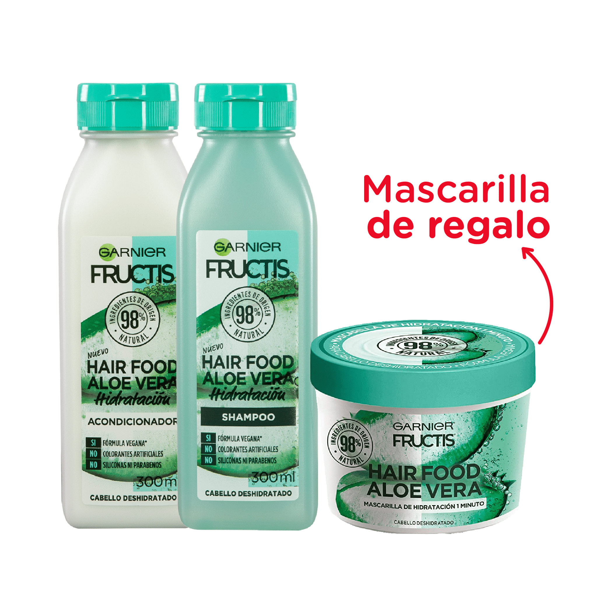 Combo Fructis Hair Food Aloe Vera Shampoo + Acondicionador