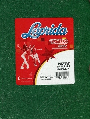 Cuaderno Forrado Laprida Tapa Dura 50 Hojas #1
