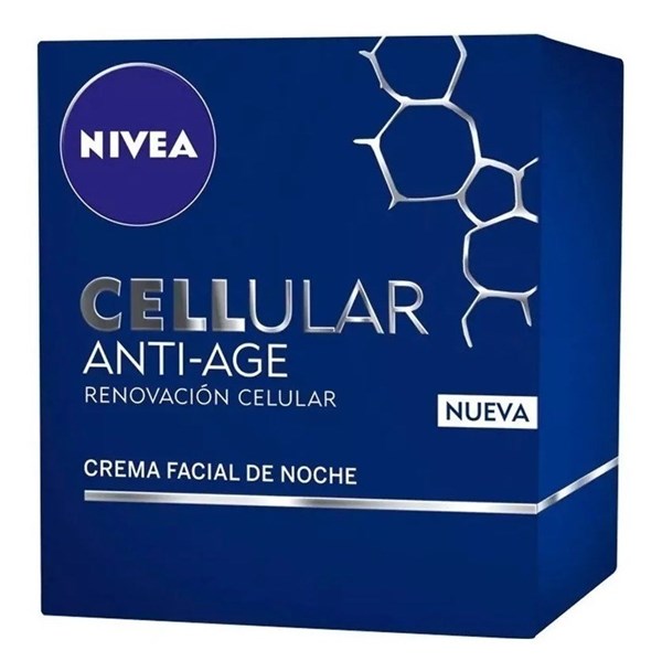 CREMA FACIAL NIVEA NOCHE CELLULAR ANTIAGE X50ML
