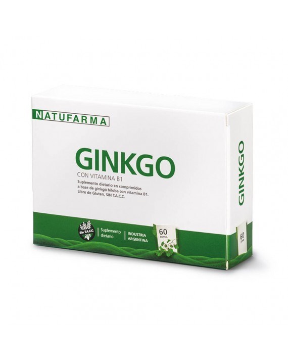 Natufarma Suplemento Dietario Ginkgo 40 miligramos (60 Comprimidos) #1