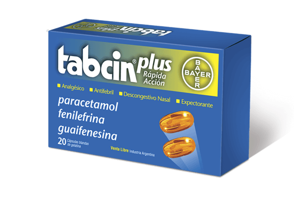 Tabcin Plus Rapida Acción X 20 Capsulas Blandas #1