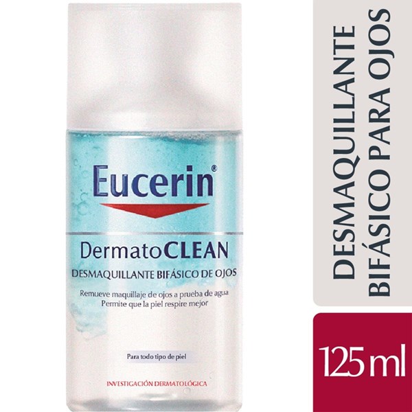 Eucerin Piel Facial Dermatoclean Limpiador Bifasico Ojos 125ml #1
