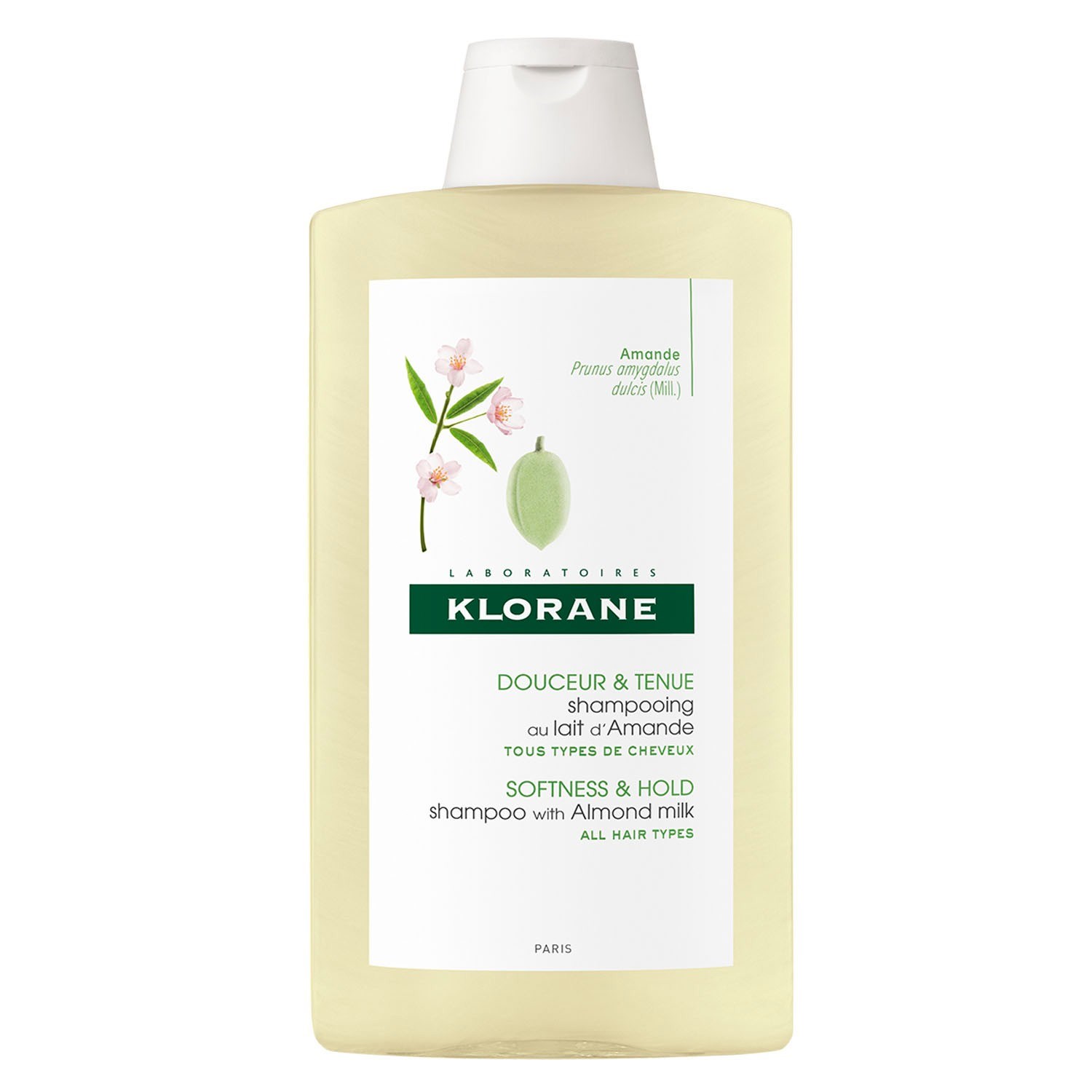 Klorane Shampoo Almendras Uso Frec. Suavidad, Klorane Shampoo