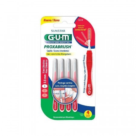 Gum Cepillo Interdental Proxabrush Portátil C/Tapa 1 1314  #1