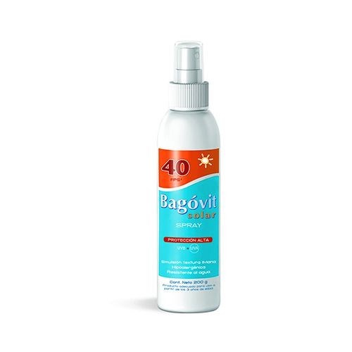 Bagovit Protector Solar Emulsión Fps 40 Spray 200 ml #1
