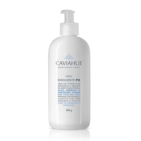 CREMA CORPORAL CAVIAHUE PIELES SENIBLES / PSORIASIS X490ML