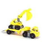 Trailer + Retroexcavadora Juguete Duravit  #2