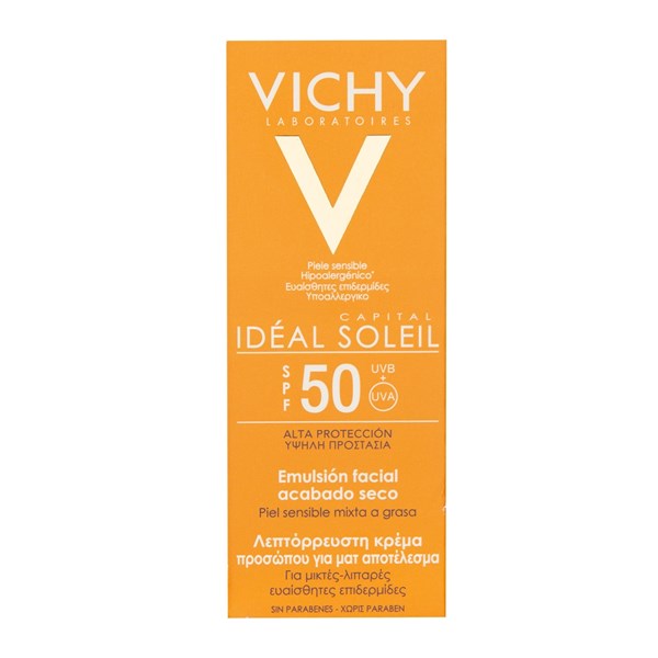 Vichy Ideal Soleil Crema Rostro Toque Seco Fps50 50 ml alt