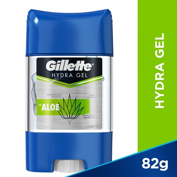Gillette Antitranspirante Gel Aloe 82 gr #1