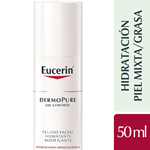 Eucerin Fluido Matificante Dermopure Oil Control Efecto Antibrillo 8 Horas 50 ml #1