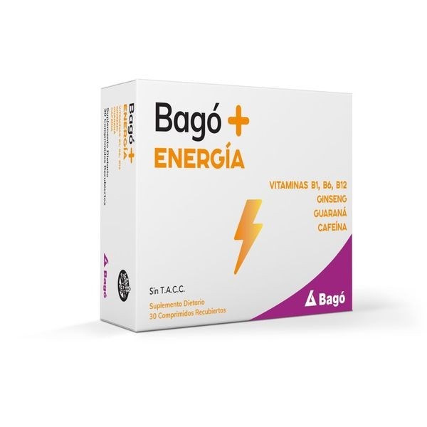 Bagó+ Energía x30 comprimidos 
