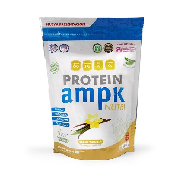 Ampk Proteina Vegana Sabor Vainilla 506 g #1