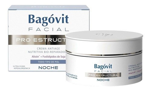 Crema Facial Bagovit Pro Estructura Noche x 55 gr #1