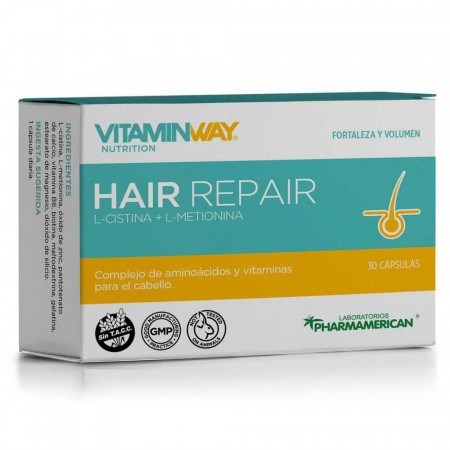 Suplemento Hair Repair Fórmula Vitamin Way x30 Cápsulas