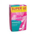Protectores Diarios Carefree Sin Perfume x 60 unid #1