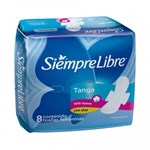 Toallas Femeninas Siempre Libre Tanga Con Alas X 8 Unidades #1